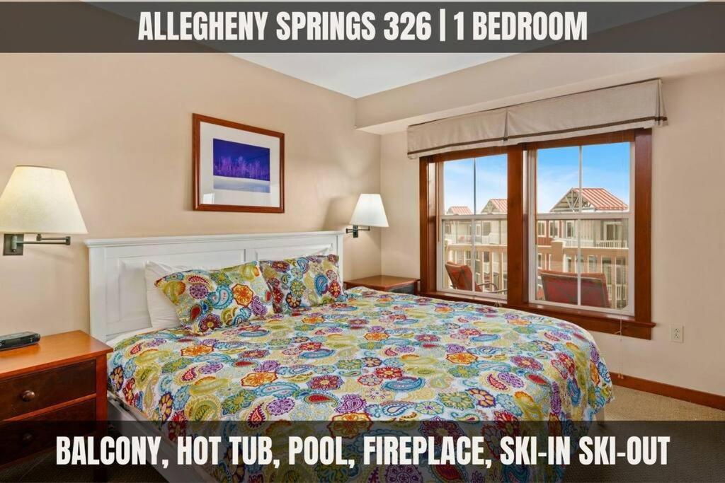 Allegheny Spring 326, Ski In Out, Pool Hottub Snowshoe Zewnętrze zdjęcie